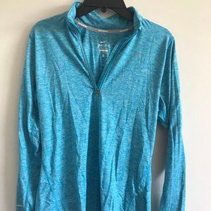 Blue Nike Dry Fit Running Top